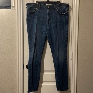 PacSun Stacked Skinny Jeans Blue Size 38 X 32 Great Condition